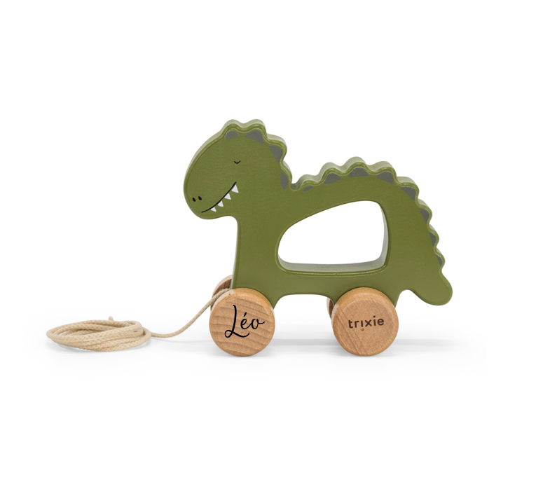 Jouet à tirer Dino - Trixie
