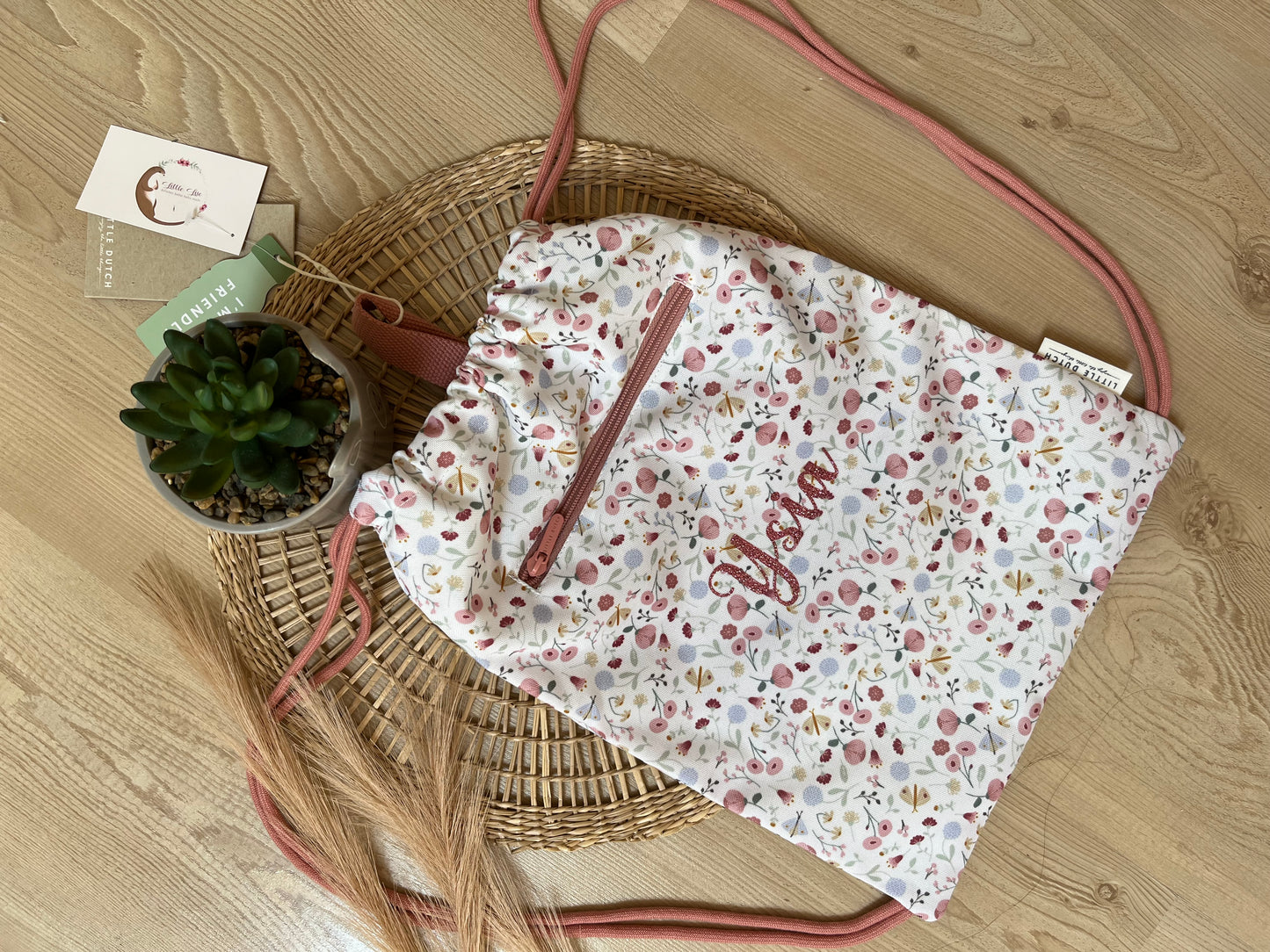 Sac de gym Little Dutch rose