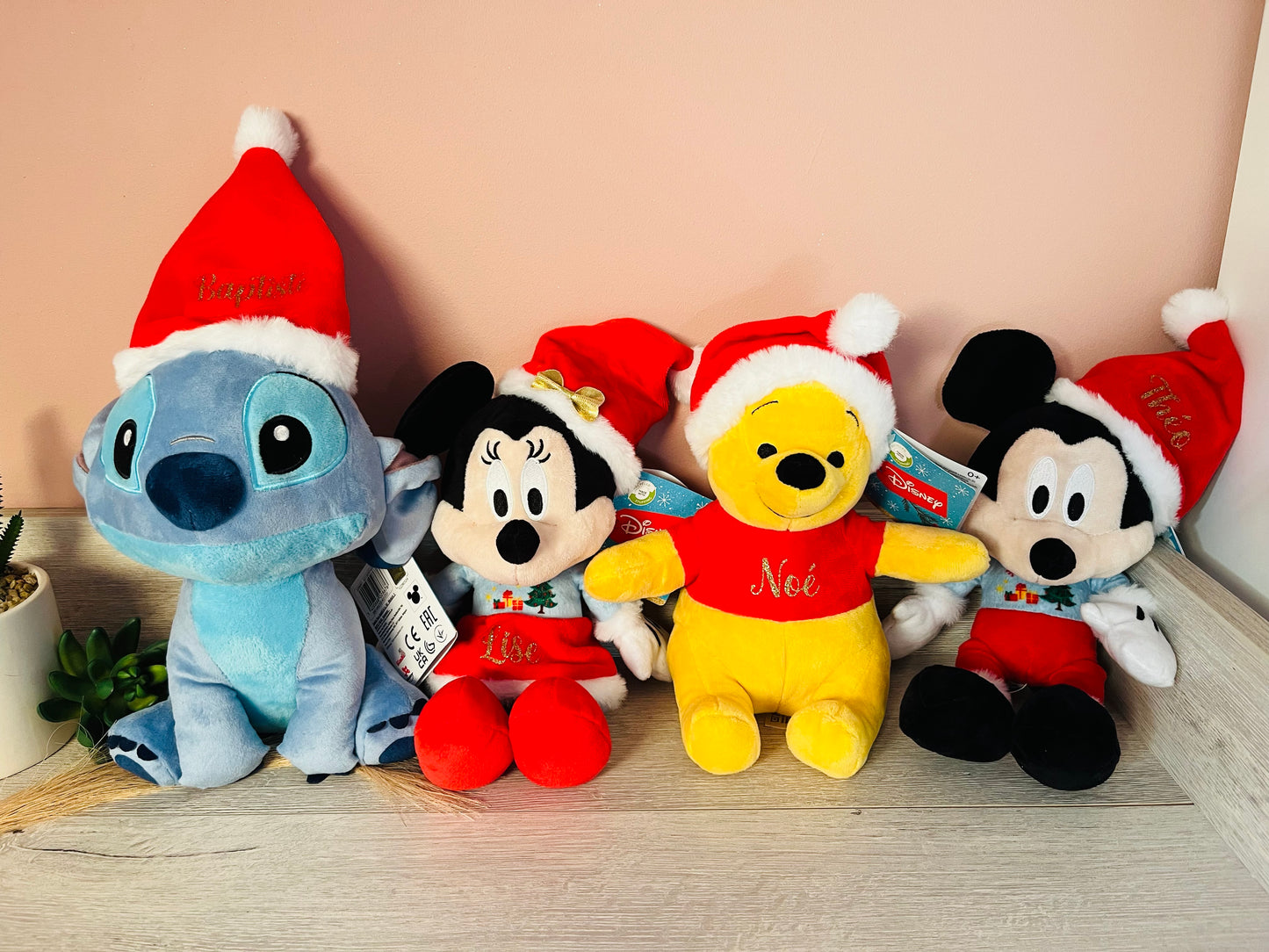 Peluche Disney Mickey Noël