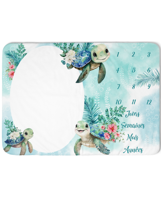 Tapis étape tortue