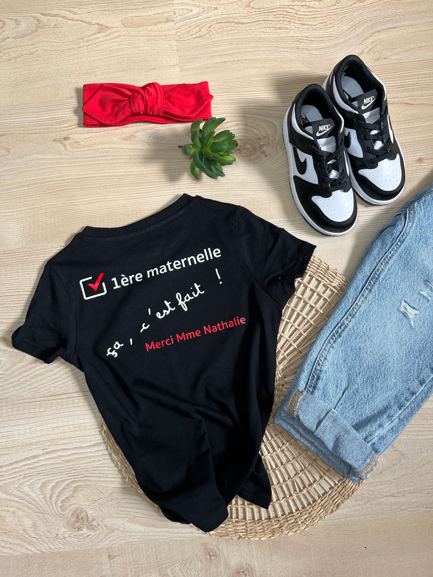 T-shirt réussite scolaire