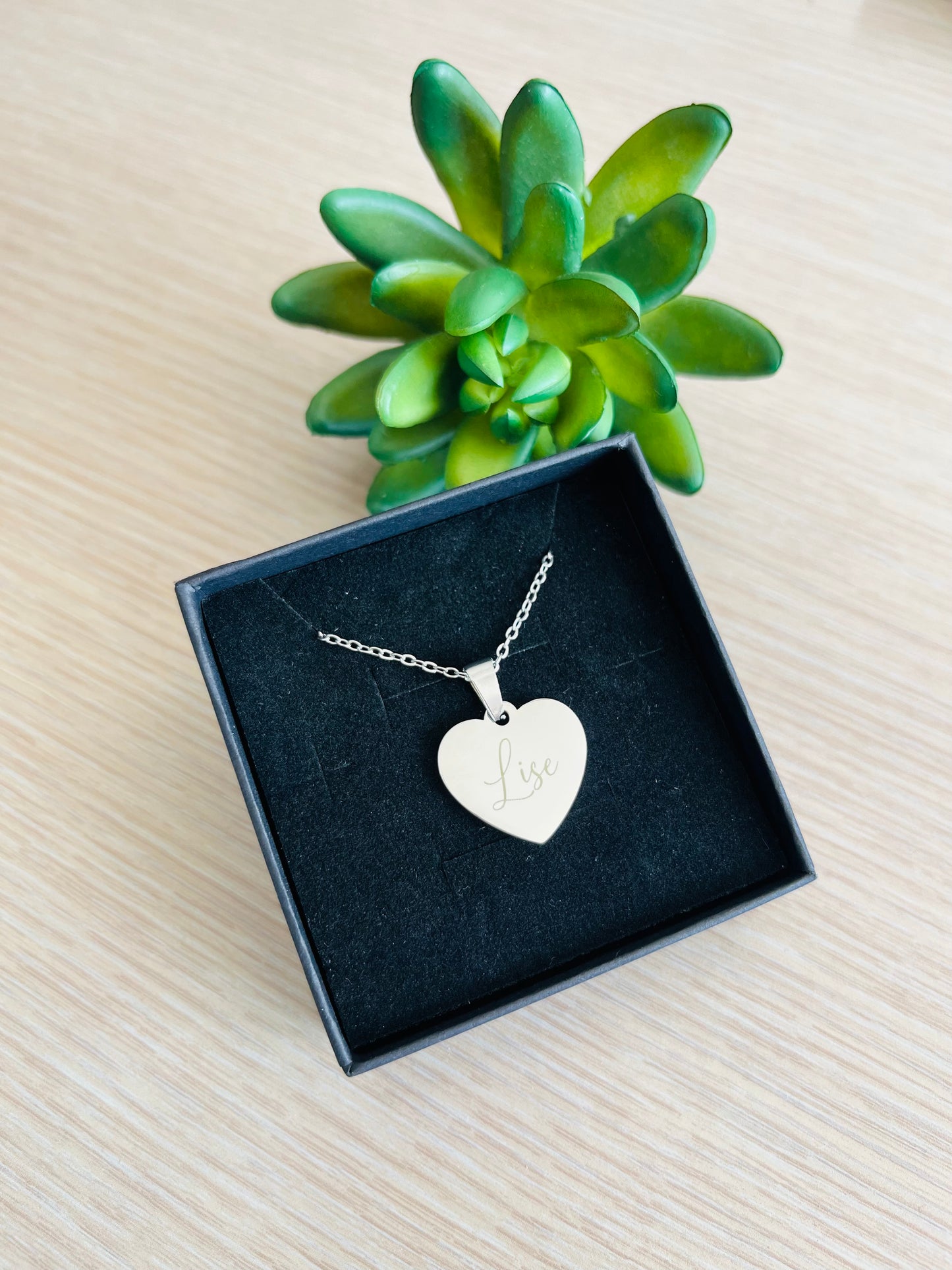 Collier pendentif cœur