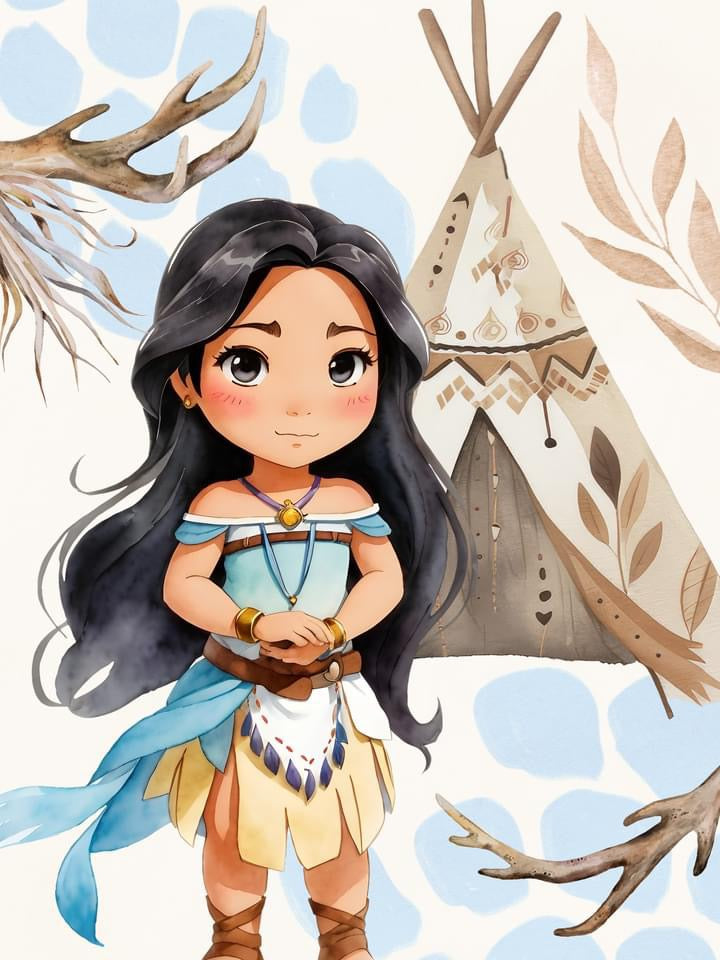 Couverture Princesse Pocahontas