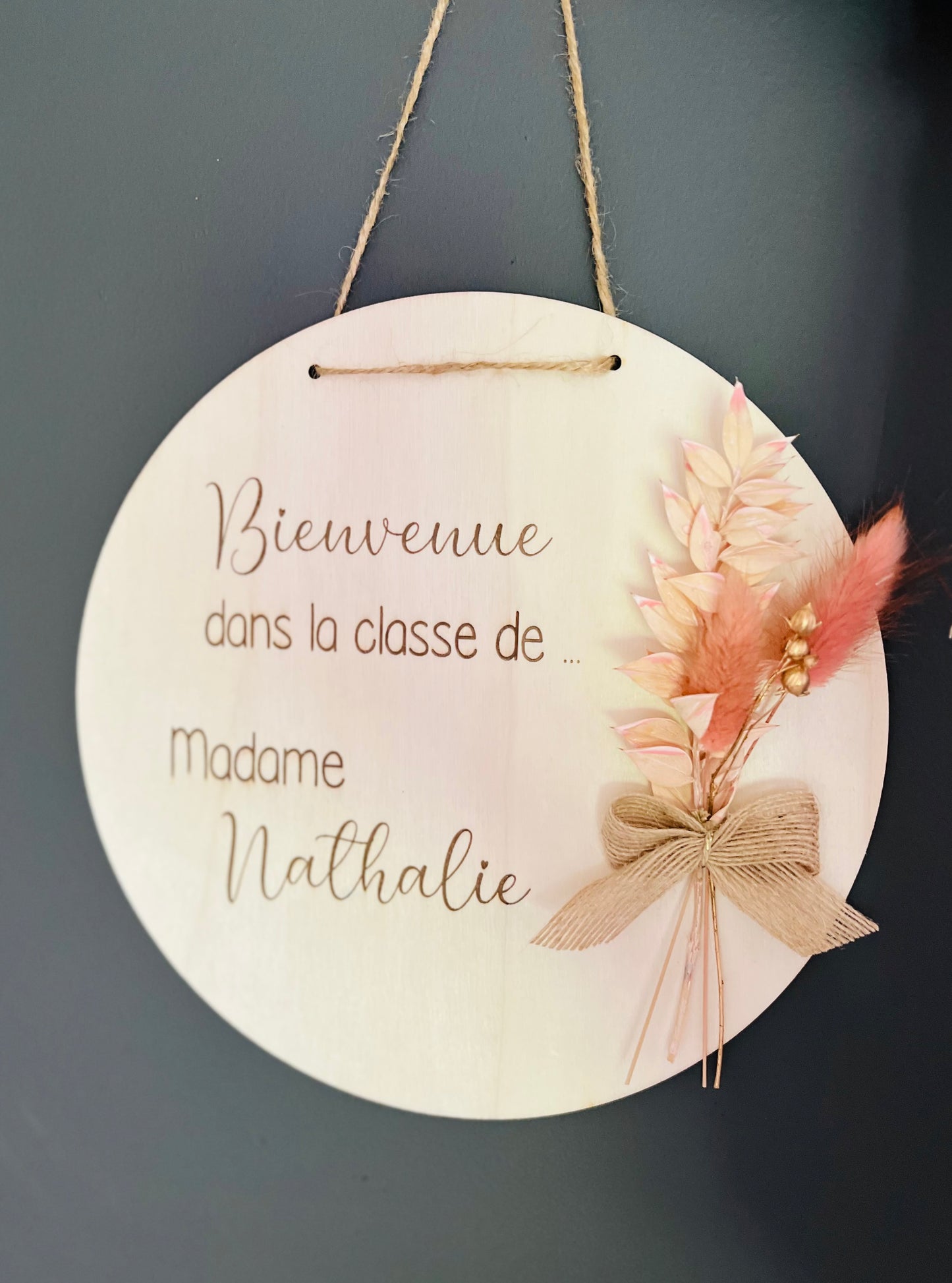 Panneau de porte de classe