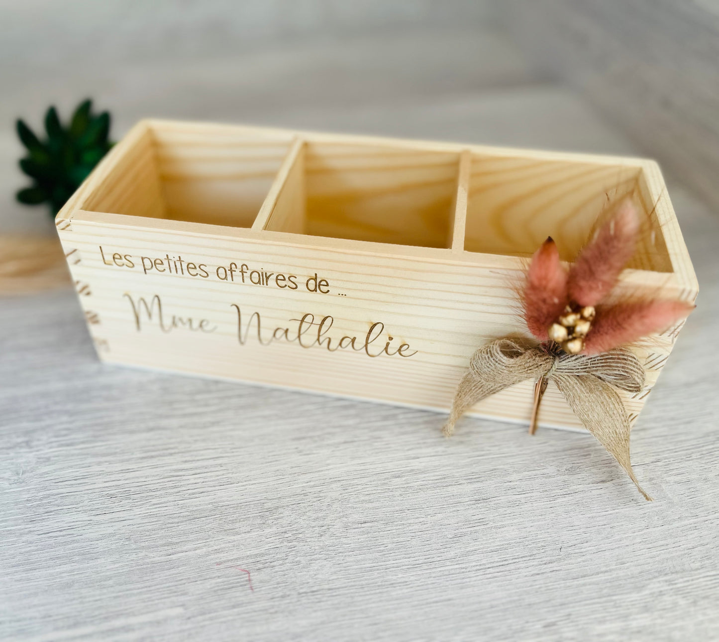 Organisateur de bureau personnalisé