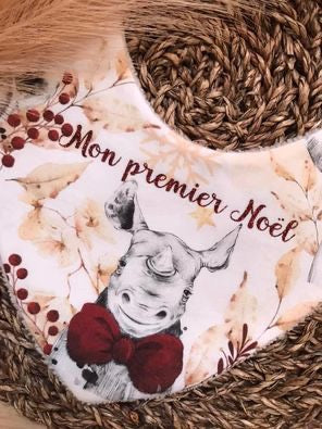 Bavoir Noël - Choix parmi 30 tissus