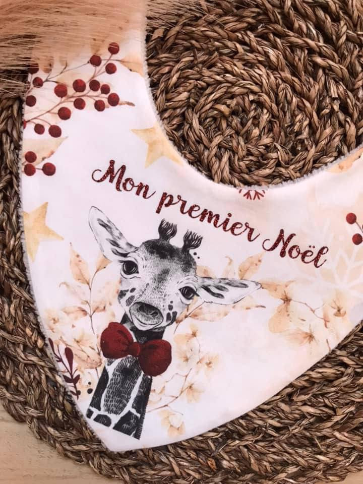 Bavoir Noël - Choix parmi 30 tissus