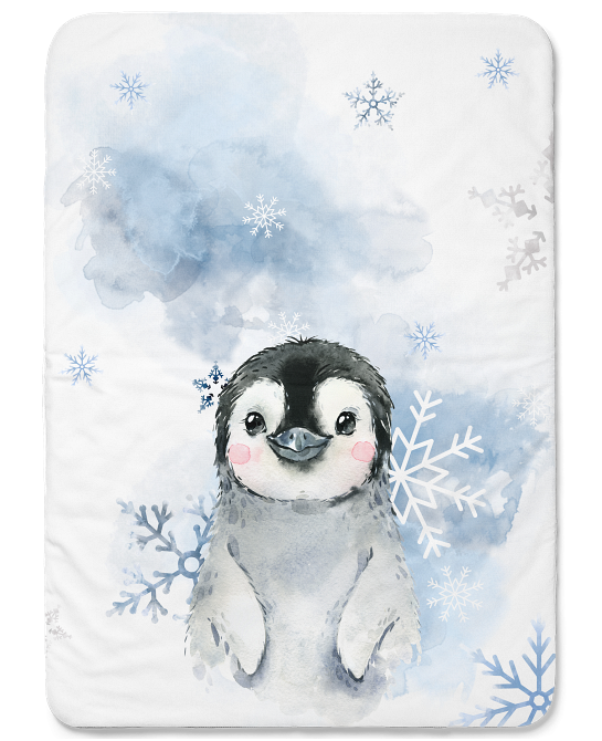 Couverture Noël pingouin