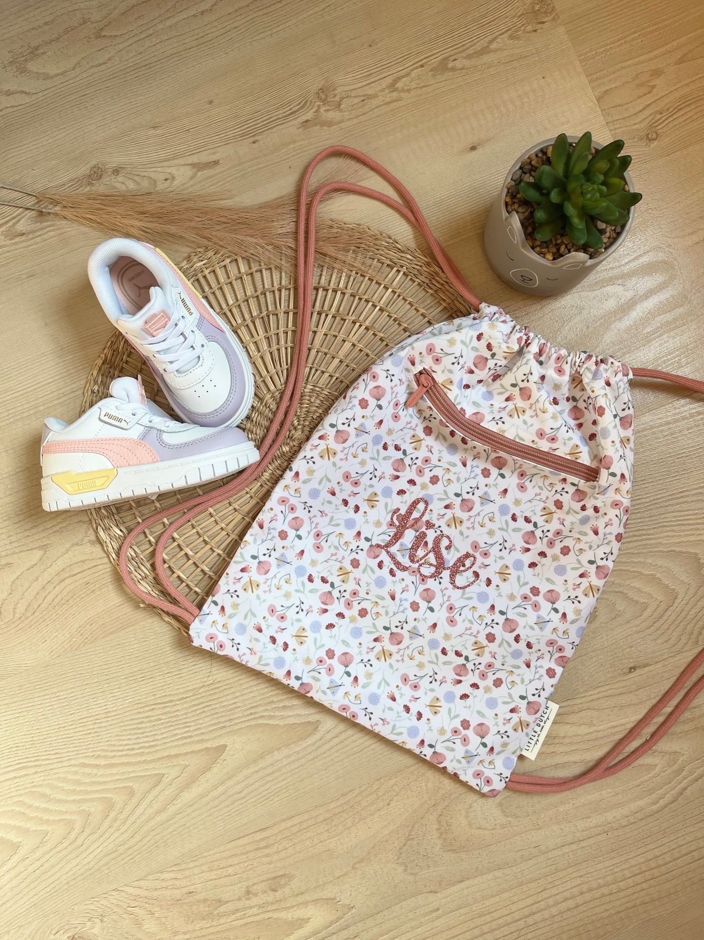 Sac de gym Little Dutch rose