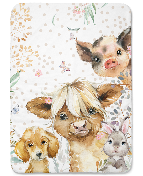 Couverture animaux de la ferme