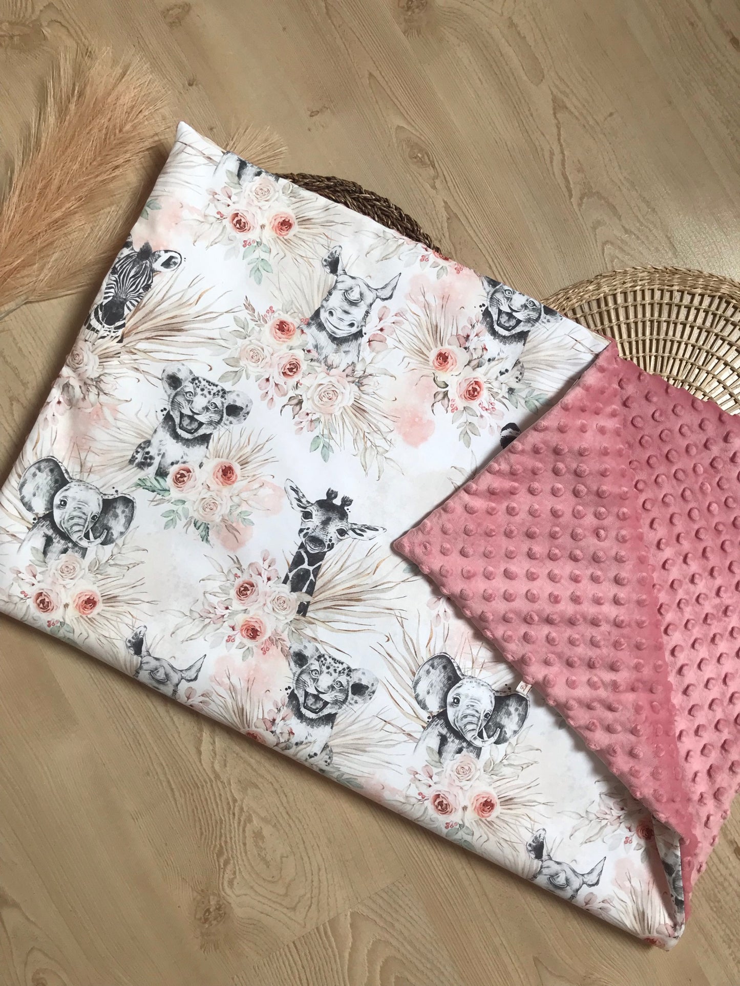Couverture sans bande de tissu uni
