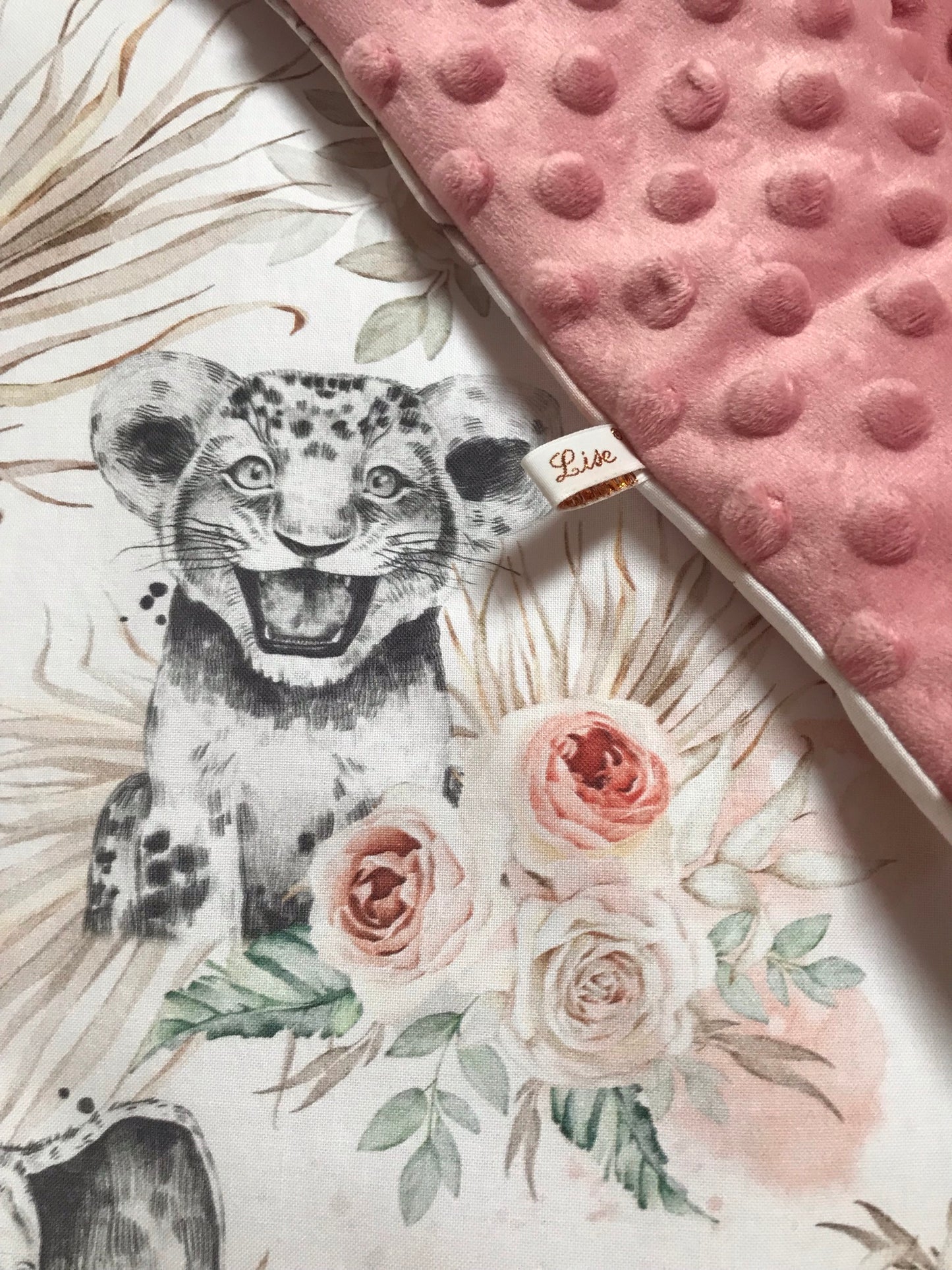 Couverture sans bande de tissu uni