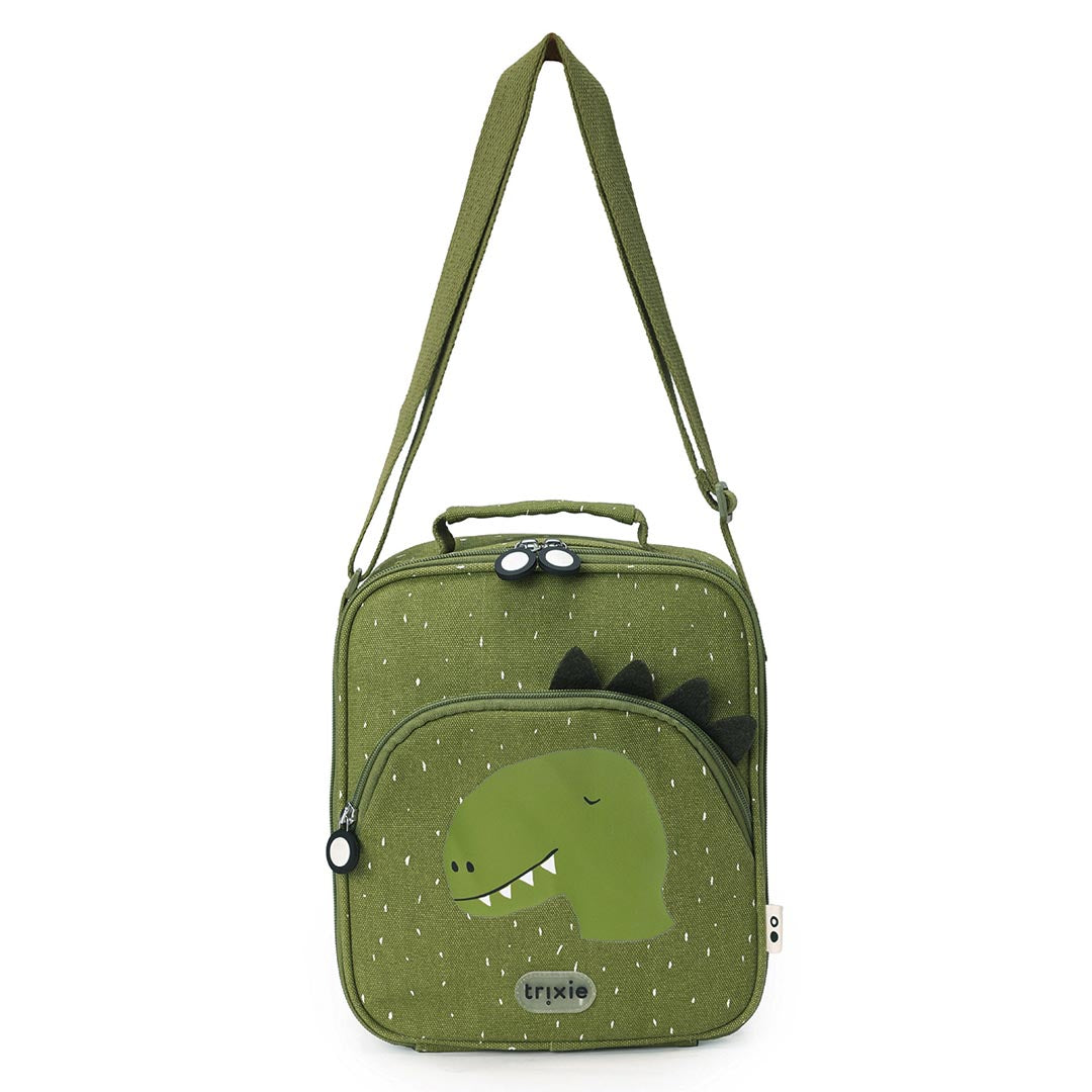 Sac isotherme bandoulière Dino vert