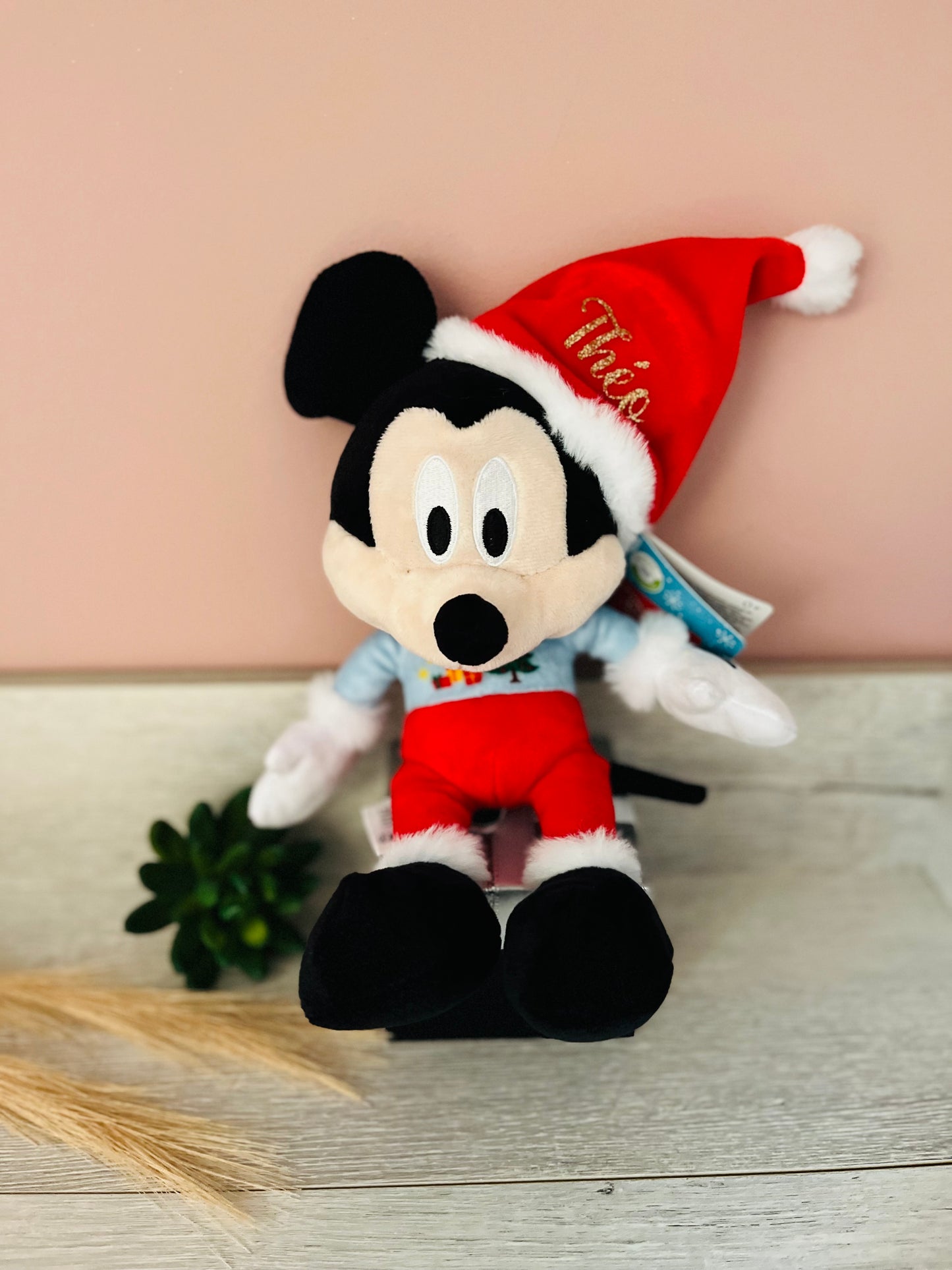 Peluche Disney Mickey Noël