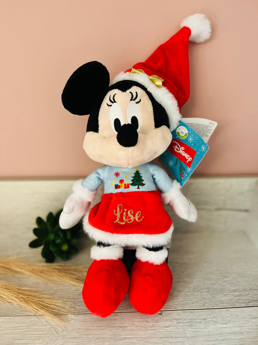 Peluche Disney Minnie Noël