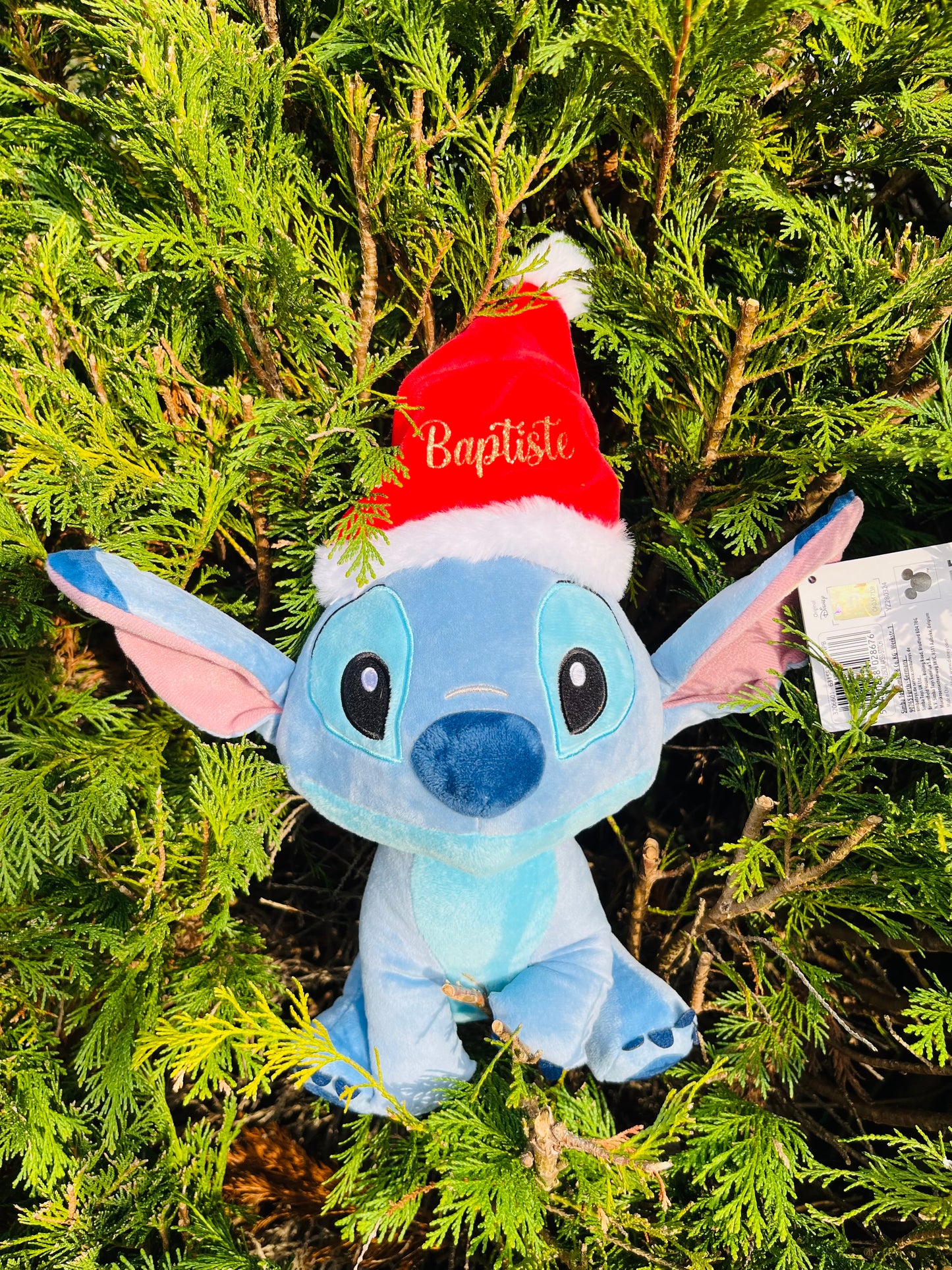 Peluche Disney Stitch Noël