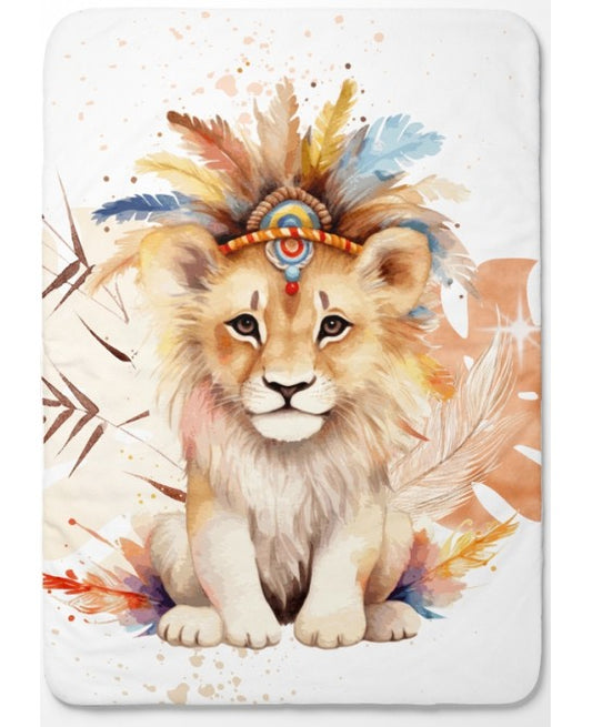 Couverture Lion indien