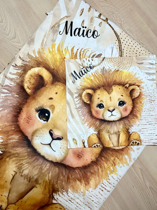 Taie pour coussin - Lionceau M