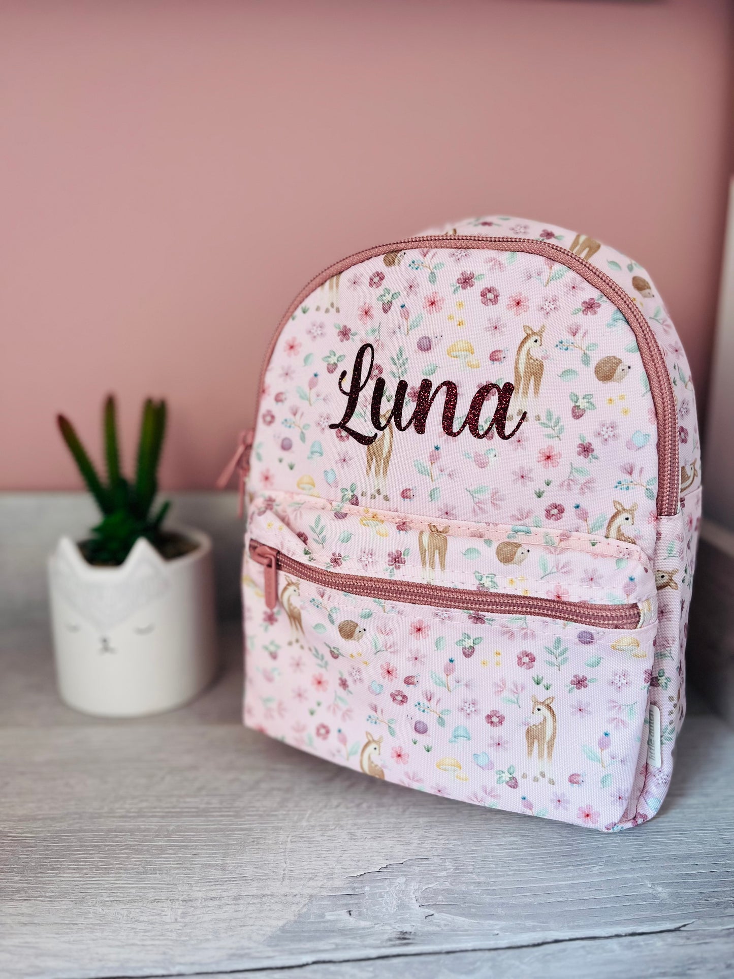 Sac à dos Little Dutch rose fairy garden