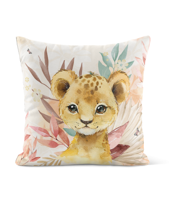 Taie pour coussin - Bébé Safari Terracota