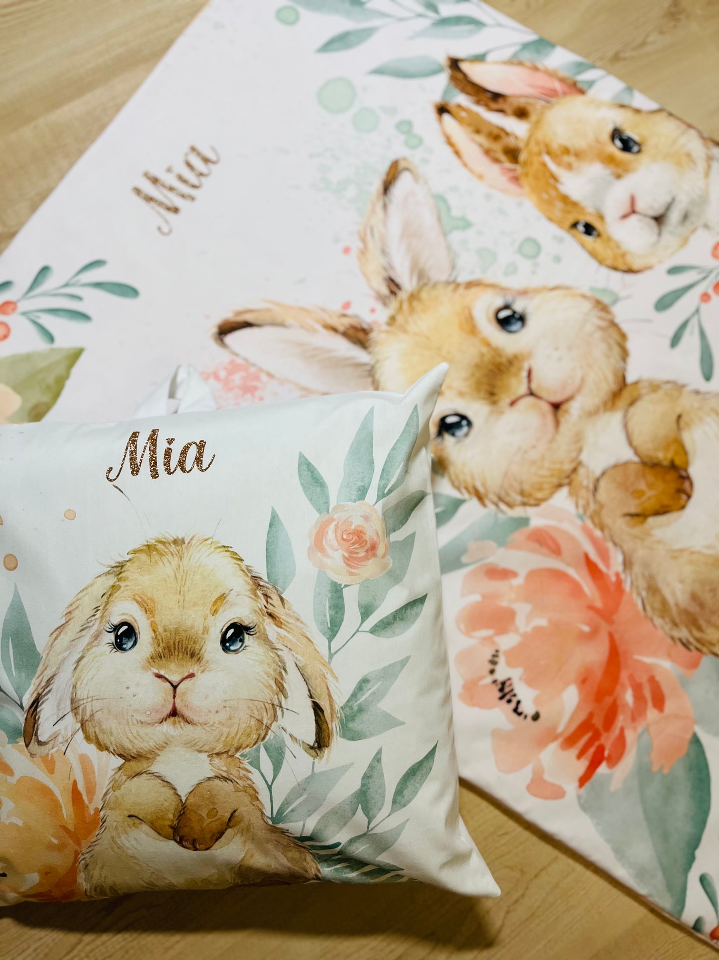 Taie pour coussin - Lapin