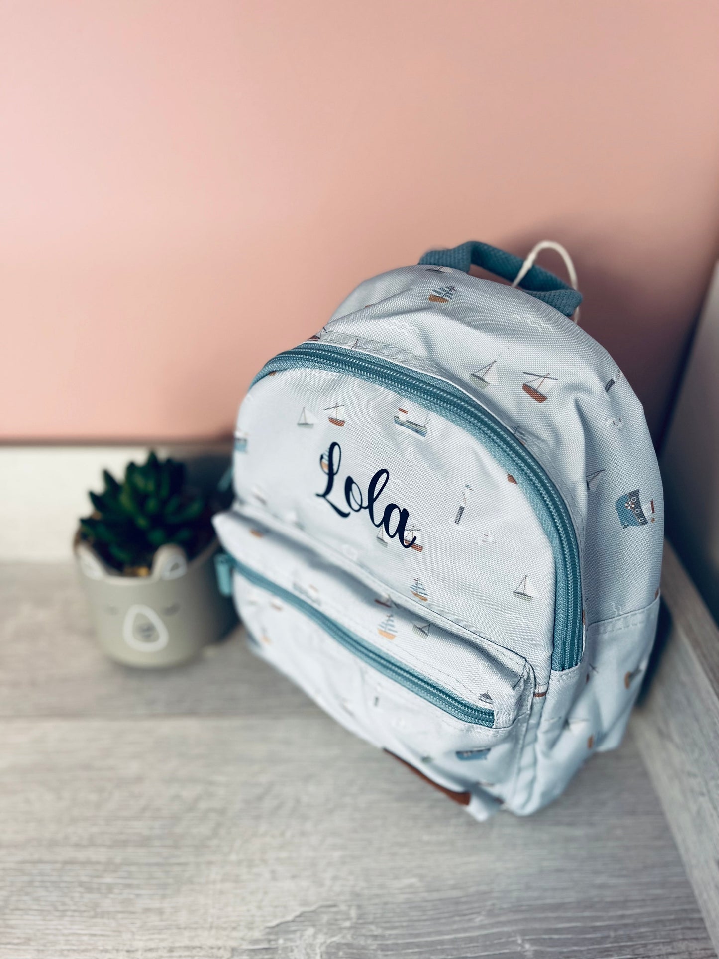 Sac à dos école maternelle Bleu