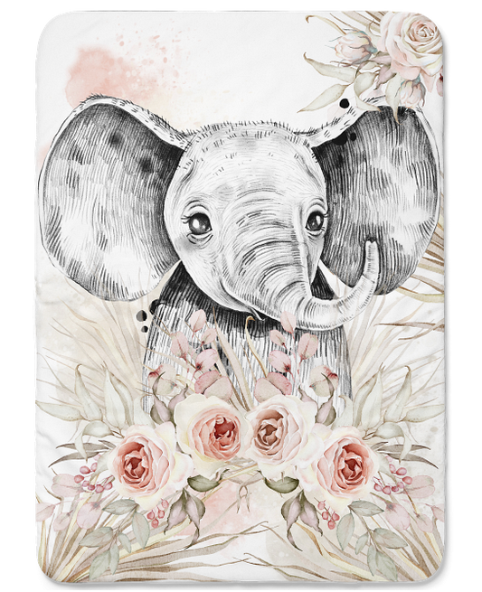 Couverture éléphant boho